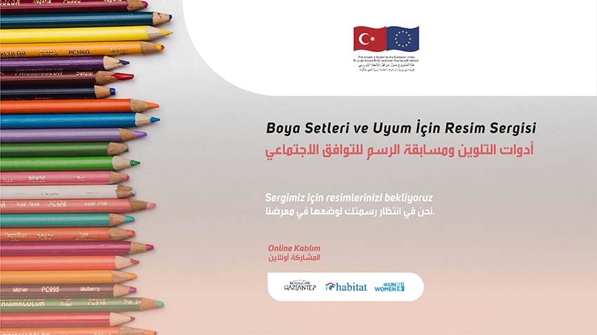 Boya Setleri ve Sosyal Uyum Resim Sergisi – أدوات التلوين ومسابقة الرسم للتوافق الاجتماعي
